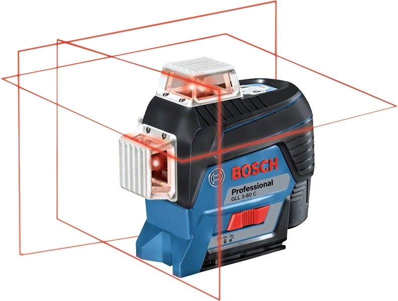 Bosch Professional 0601063S00 GLL3-80 Láser de línea profesional en maleta