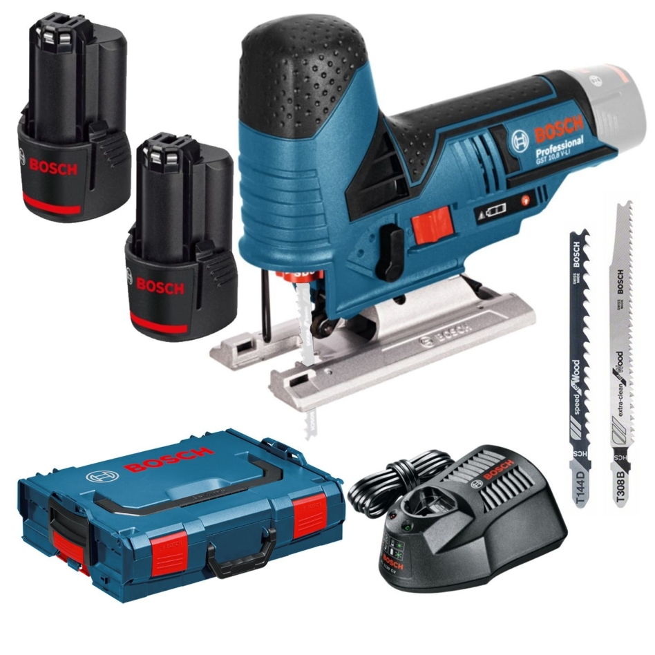 Bosch Professional 06015A1005 GST 12V-70 Sierra de calar 12V 3.0Ah Li-Ion en L-Boxx