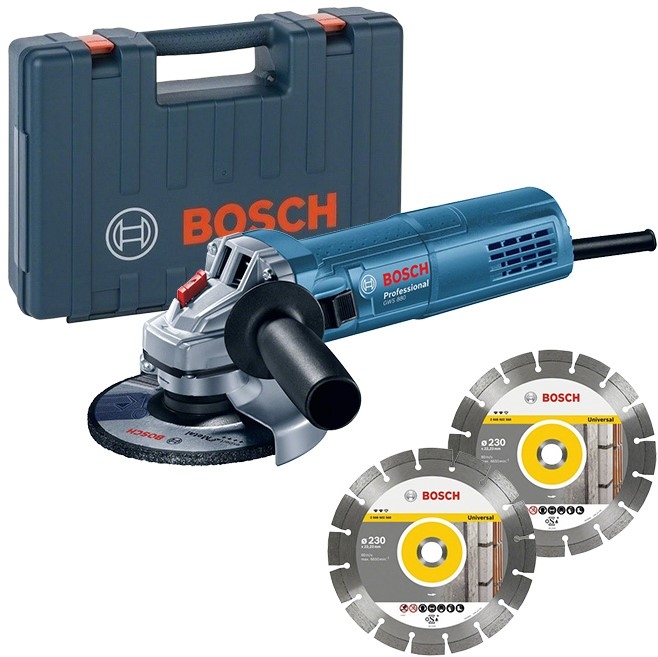 Bosch Professional 060139600B GWS 880 Amoladora angular 125 mm