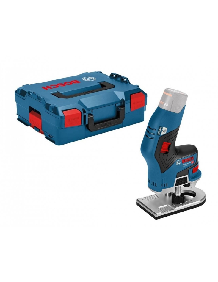 Bosch Professional 06016B0001 Fresadora de bordes GKF 12V-8 Accu Excl. batería y cargador en L-Boxx