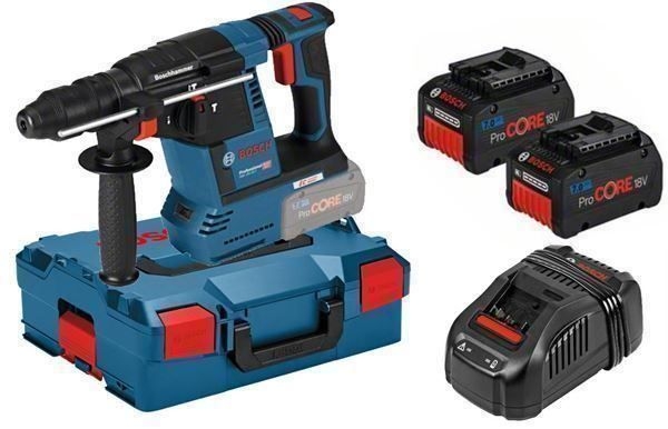 Bosch Professional 061191000F ¡GBH 18V-26 F Martillo combinado 18V 5.5Ah ProCore en L-Boxx  + 5 años de garantía del distribuidor!