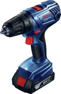 Bosch Professional 06019H1107 ¡Taladro de impacto GSB 18V-21 sin cable 18 Volt 2.0 AH Li-ion en L-Boxx  + 5 años de garantía del distribuidor!