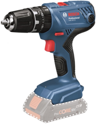 Bosch Professional 06019H1108 Taladro de impacto GSB 18V-21 sin cable de 18 voltios sin baterías ni cargador en caja Lx