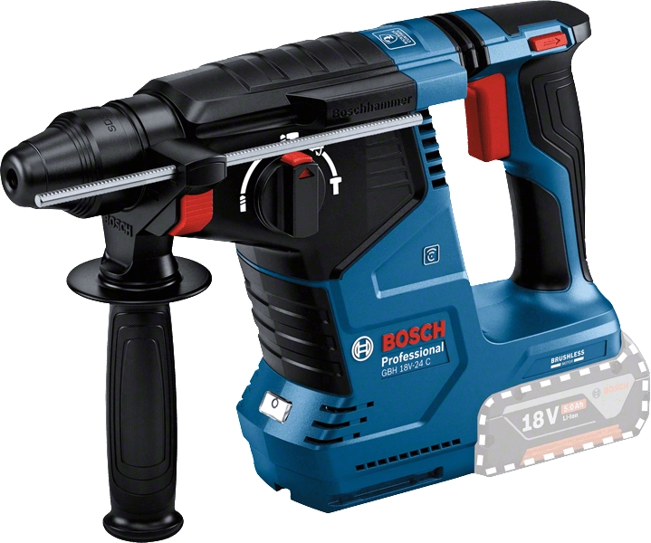 Bosch Professional 0611923000 GBH 18V-24 C Martillo combinado 18V sin baterías""s y cargador