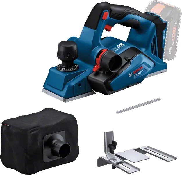 Bosch Professional 06015B5001 GHO 18V-26 Cepillo profesional sin pilas ni cargador