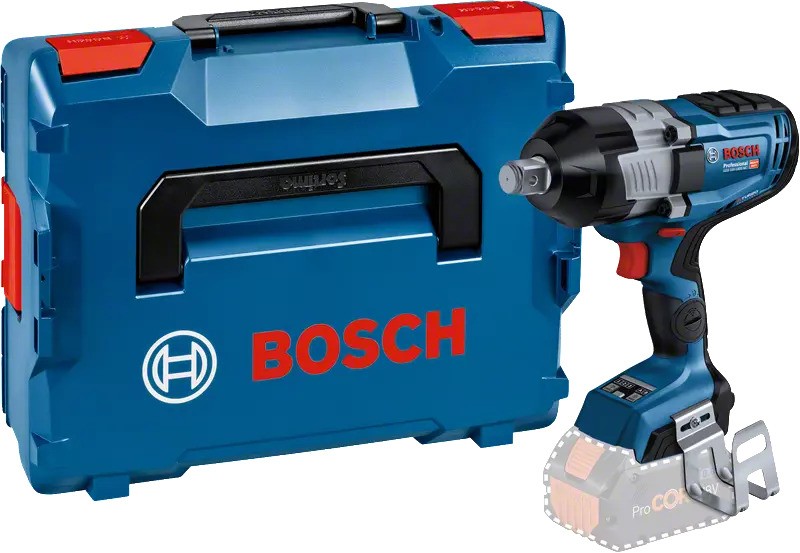 Bosch Professional 06019M1001 GDS 18V-1600 HC Llave de impacto 3/4" profesional 18V excl. baterías y cargador en L-Boxx