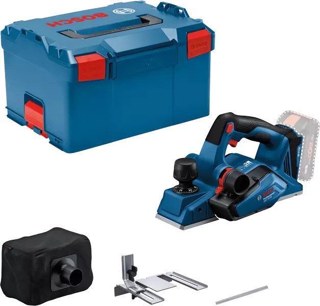 Bosch Professional 06015B5000 GHO 18V-26 Cepillo profesional sin baterías ni cargador en L-Boxx
