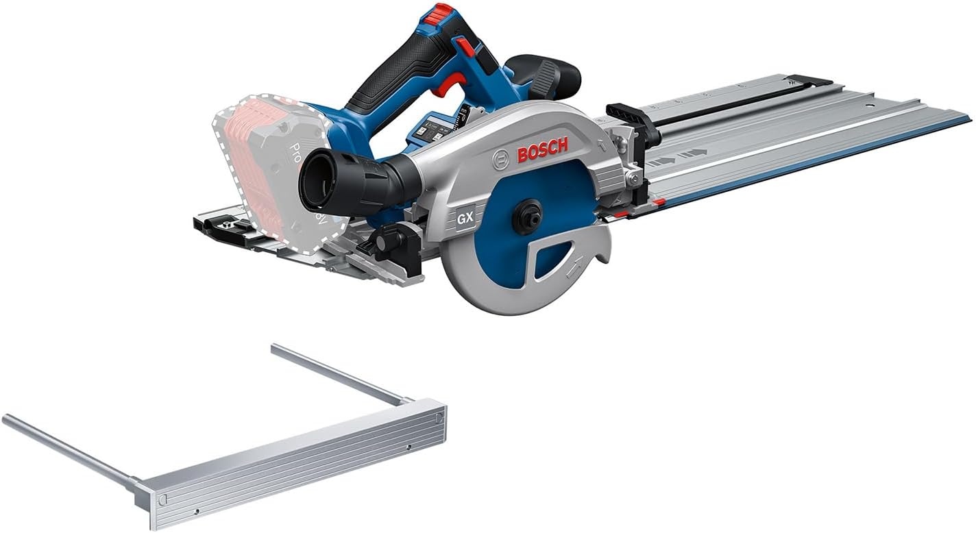 Bosch Professional 06016C1003 GKS18V-57-2 GX Sierra circular 18 voltios sin baterías ni cargador