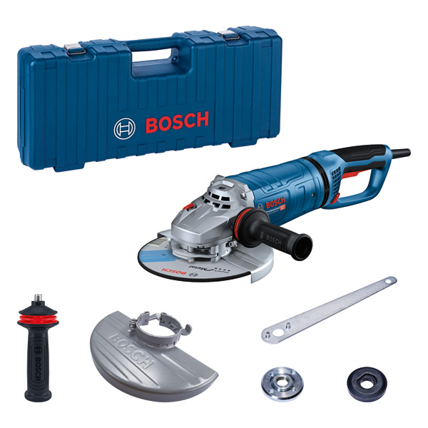 Bosch Professional 06018C7101 GWS 27-230 PR Amoladora angular profesional 230 mm 2700 W en maletín