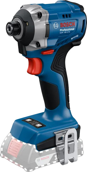 Bosch Professional 06019N2020 Atornillador de impacto sin cable GDR 18V-215 sin bater&iacute;a ni cargador