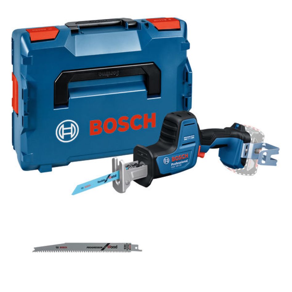 Bosch Professional 06016A5101 Sierra de sable GSA 18V-24 sin baterías ni cargador en caja en L
