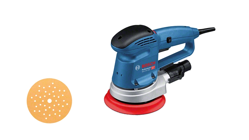 Bosch Professional 0601372800 GEX 34-150 Lijadora excéntrica profesional 150 mm