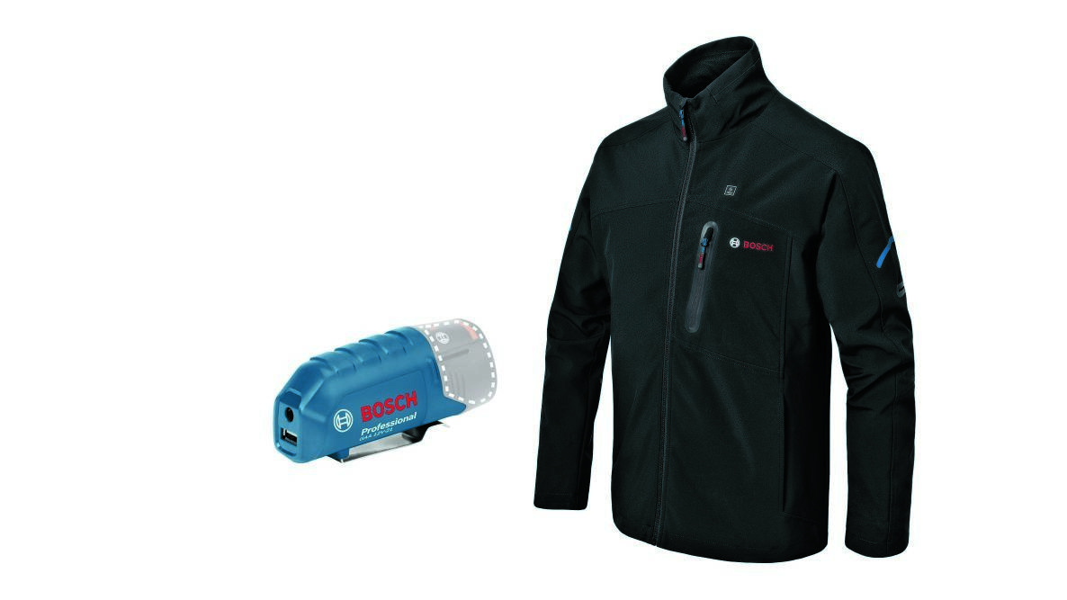 Bosch Professional 06188000DY GHJ 12+18V XA M Chaqueta calefactada para baterías, excl. baterías y cargador