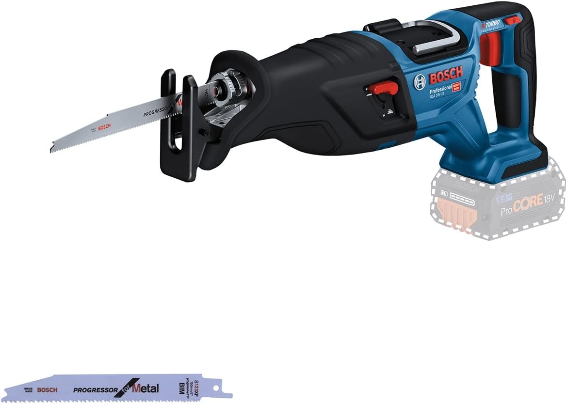 Bosch Professional 06016C0000 Sierra GSA 18V-28 Accurecipro 18 voltios Excl. baterías y cargador