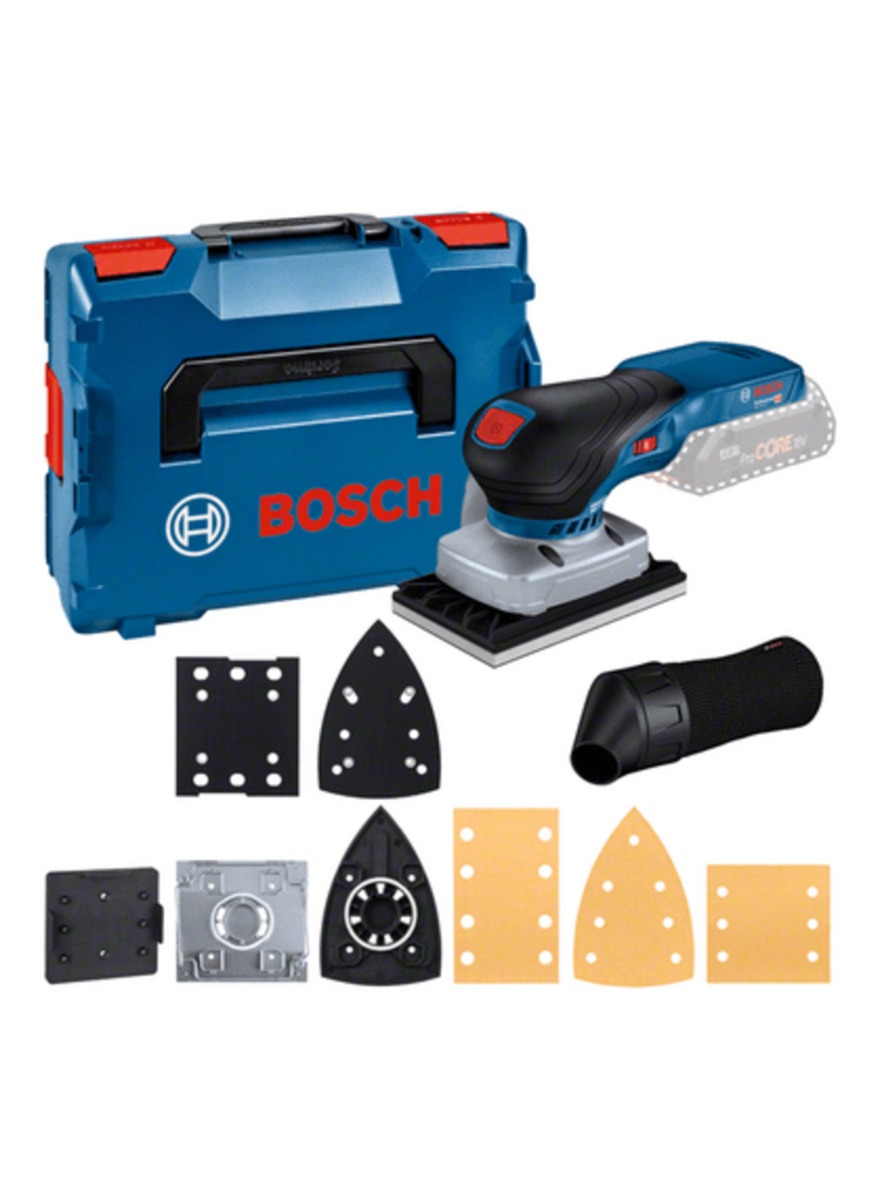Bosch Professional 06019L0101 Lijadora múltiple GSS 18V-13 3 en 1 18V excl. baterías y cargador en L-Boxx