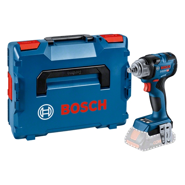 Bosch Professional 06019L5001 GDS 18V-330 HC Llave de impacto profesional 18V excl. baterías y cargador en L-Boxx