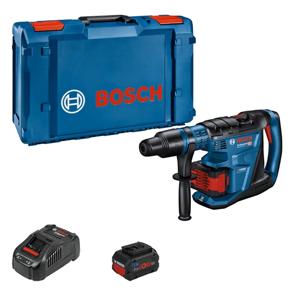 Bosch Professional 0611917102 GBH 18V-40 C Martillo combinado profesional 9J SDS-max 18V 8.0Ah Li-Ion