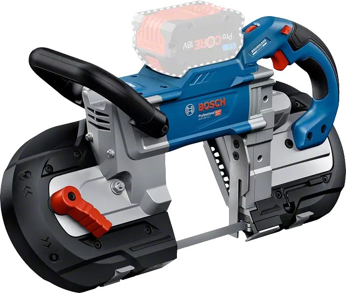 Bosch Professional 06012B7000 GCB 18V-127 Sierra de cinta profesional Accu 18V sin batería ni cargador