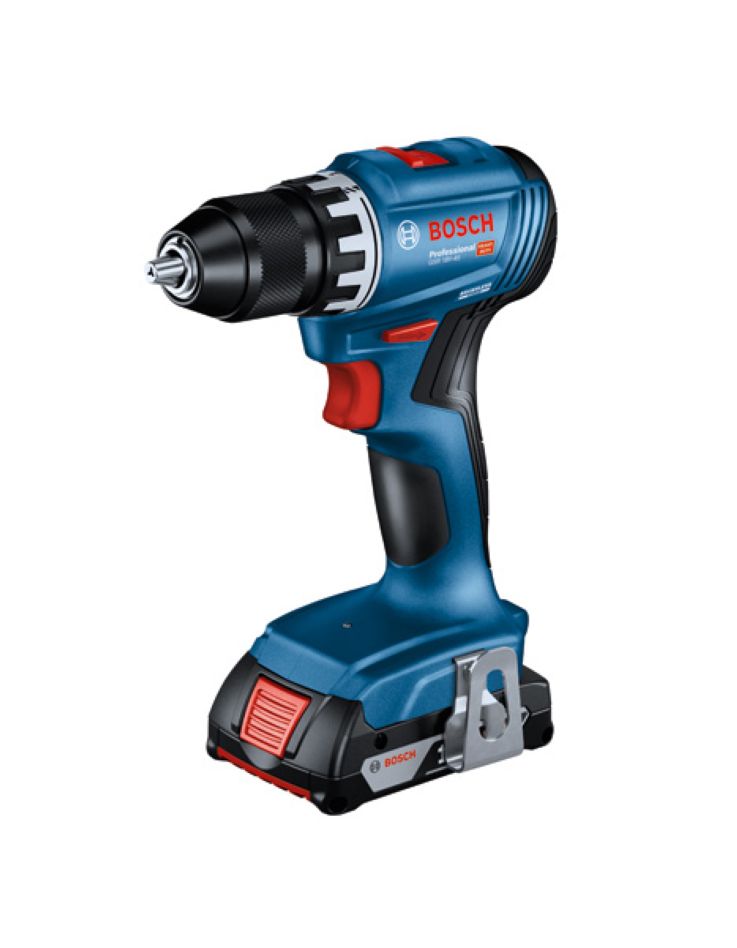 Bosch Professional 06019K3204 GSR 18V-45 Atornillador sin cable 18V 3,0Ah Li-Ion en L-Boxx