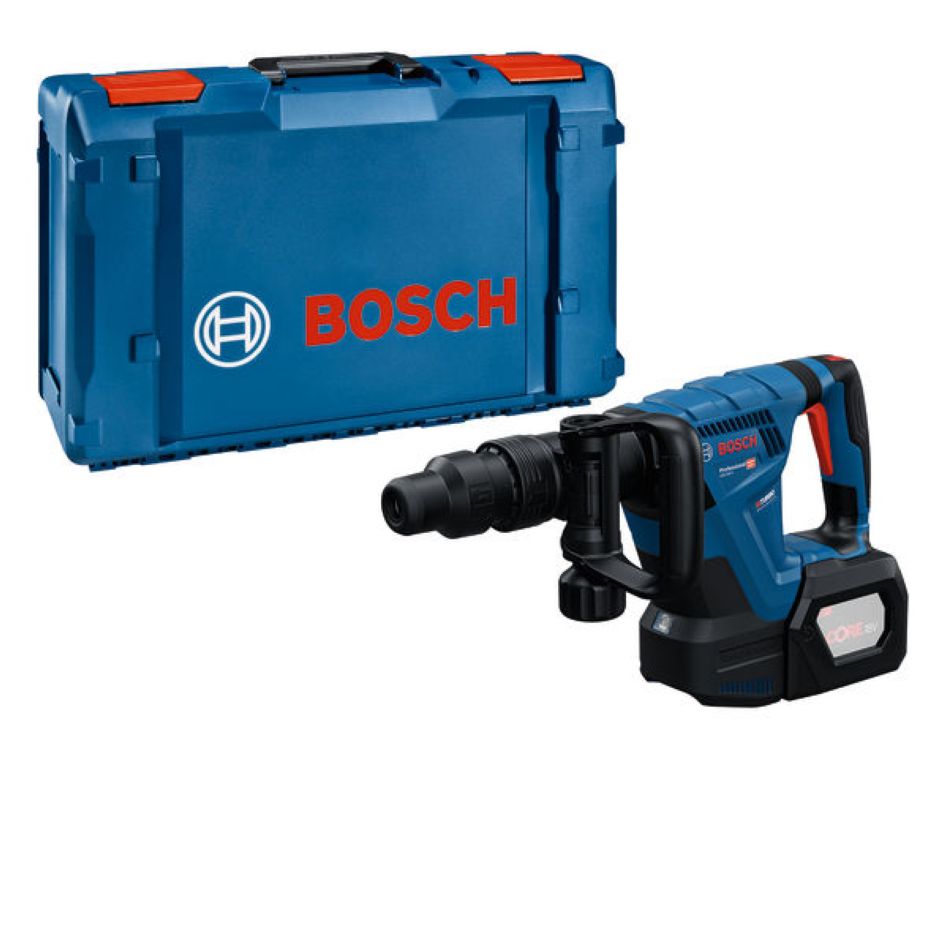 Bosch Professional 0611918200 Juego de martillos GSH 18V-5 sin baterías ni cargador en XL-BOXX