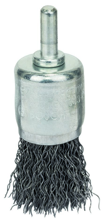 Bosch Professional Accesorios 1609200269 Cepillo 25 mm ondulado eje 6 mm