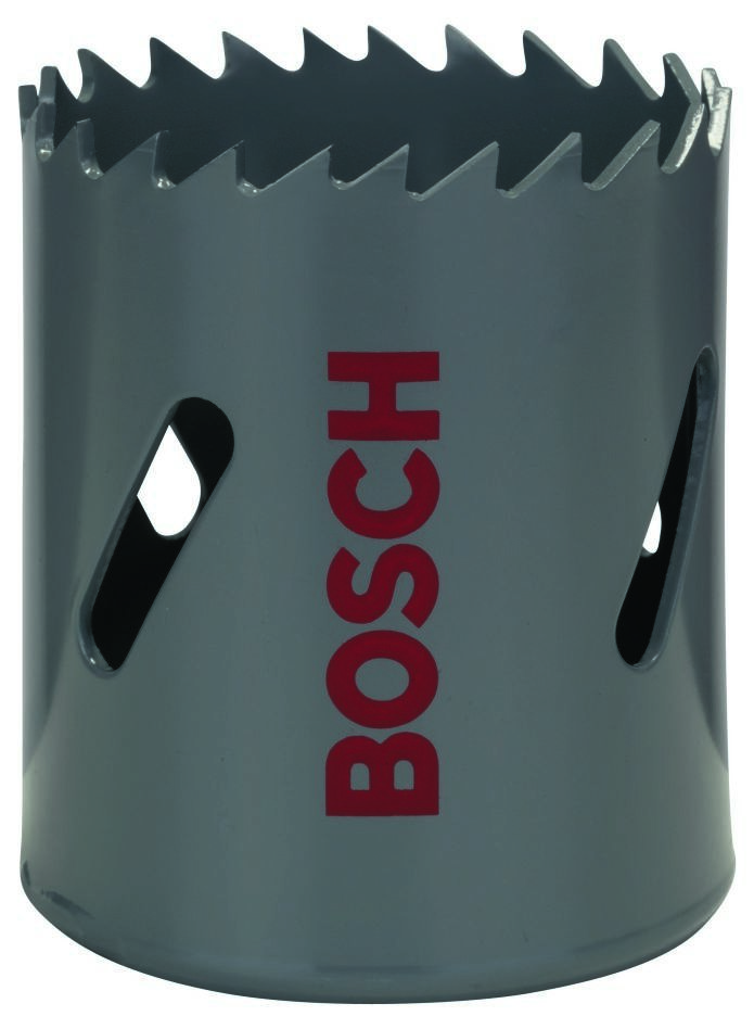 Bosch Professional Accesorios 2608584114 Sierra de corona bimetálica HSS para adaptador estándar 44 mm, 1 3/4".