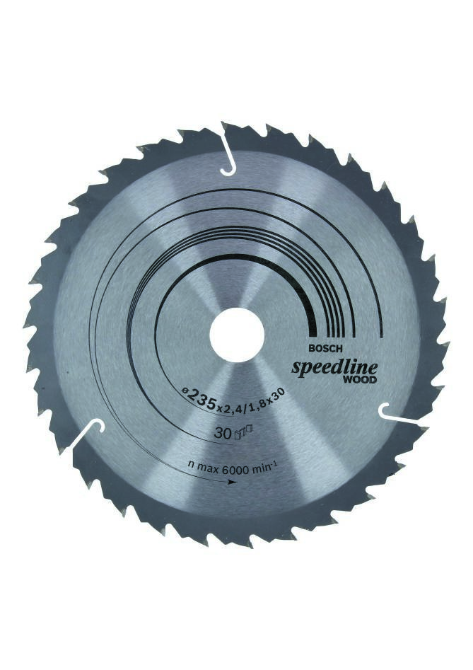 Bosch Professional Accesorios 2608640807 PRO Hoja de sierra circular para madera 235 x 2,4 x 30 mm