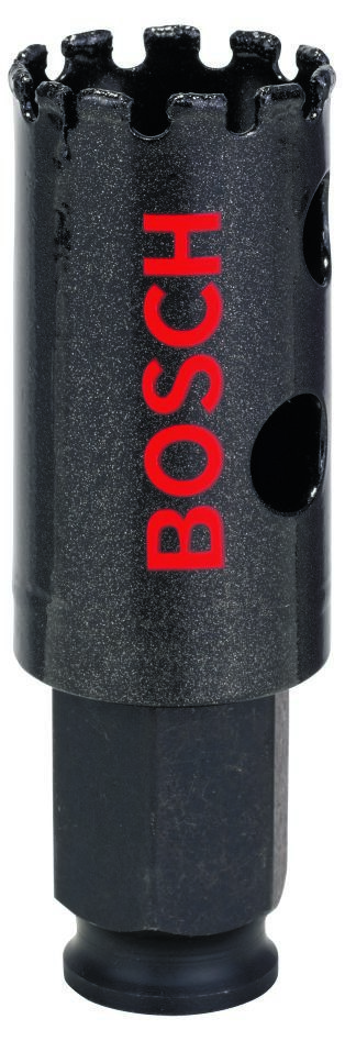 Bosch Professional Accesorios 2608580304 Sierra perforadora diamantada Diamante para cerámica dura 25 mm, 1".