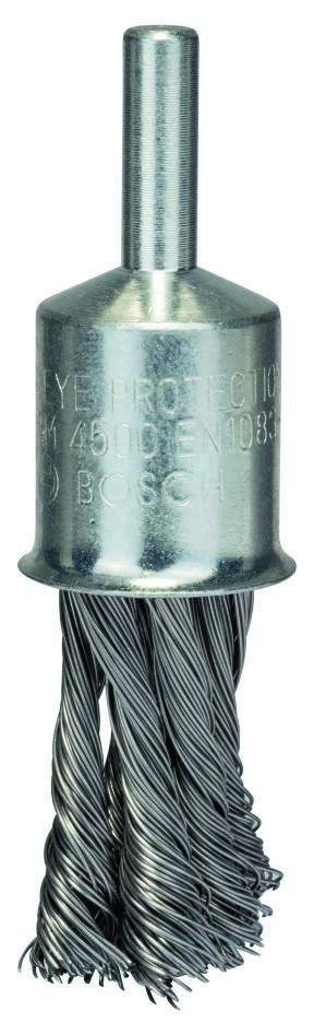 Bosch Professional Accesorios 2608622116 Cepillo de 19 mm con eje trenzado de 6 mm