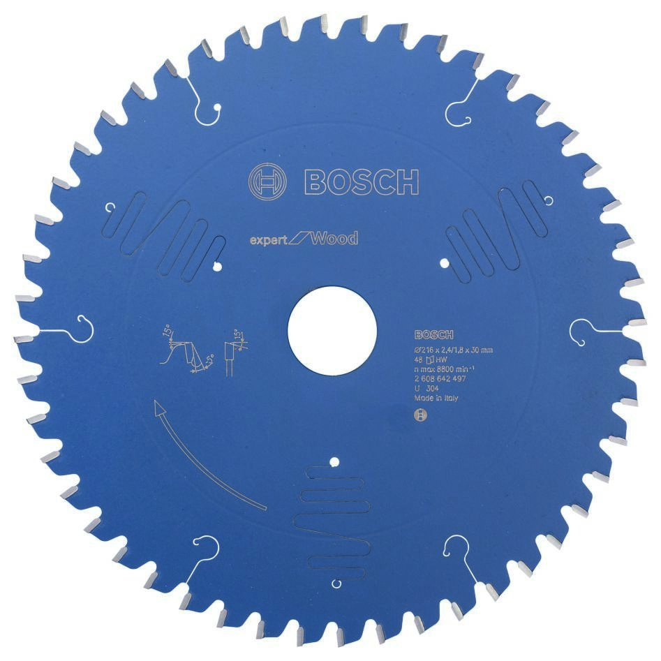 Bosch Professional Accesorios 2608642497 Sierra circular de metal duro Expert para madera 216 x 30 x 48T