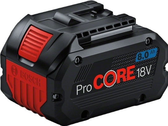 Bosch Professional Accesorios 1600A016GK Batería profesional ProCORE18V 8,0 Ah 18V 8,0Ah Li-Ion