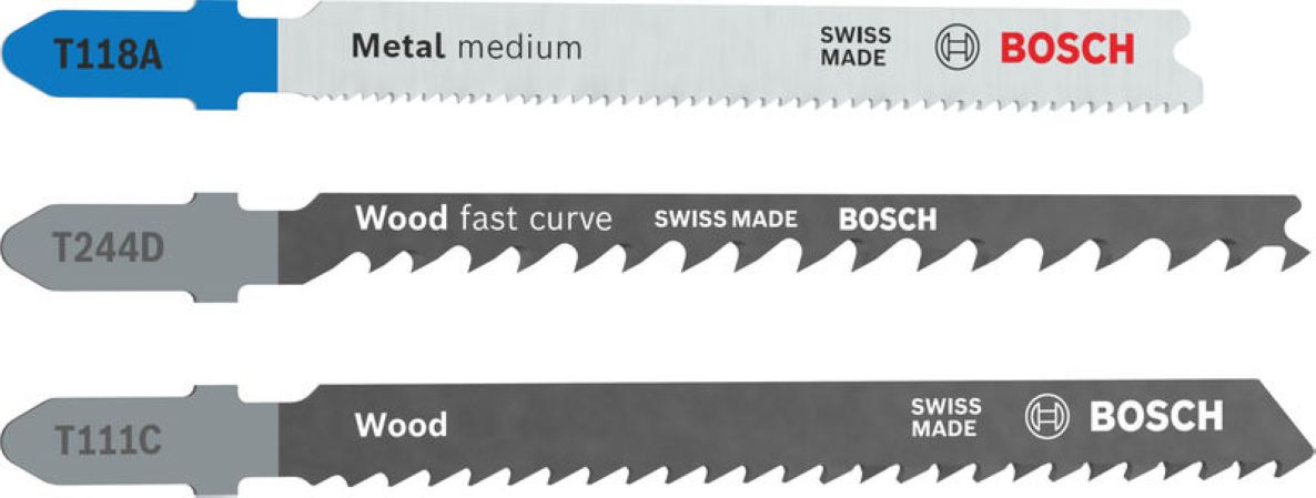 Bosch Professional Accesorios 2607012076 Juego de hojas de sierra Multi Material Basics 3 piezas