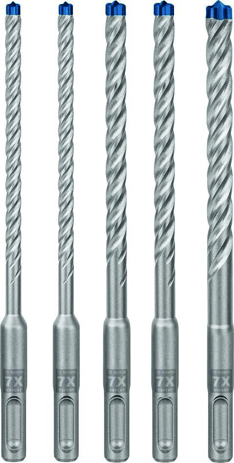 Bosch Professional Accesorios 2608900198 Juego de martillos perforadores Expert SDS plus-7X 6/6/8/10 mm 5 piezas