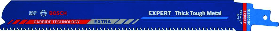 Bosch Professional Accesorios 2608900370 Hoja de sierra de sable Expert ''Thick Tough Metal'' S 1155 CHC 10 piezas