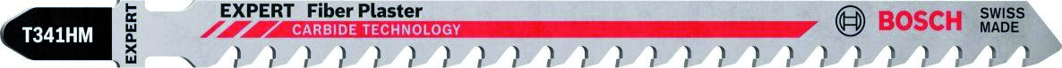 Bosch Professional Accesorios 2608900564 Expert ''Fibra de Yeso'' T 341 HM hoja de sierra de calar de 3 piezas