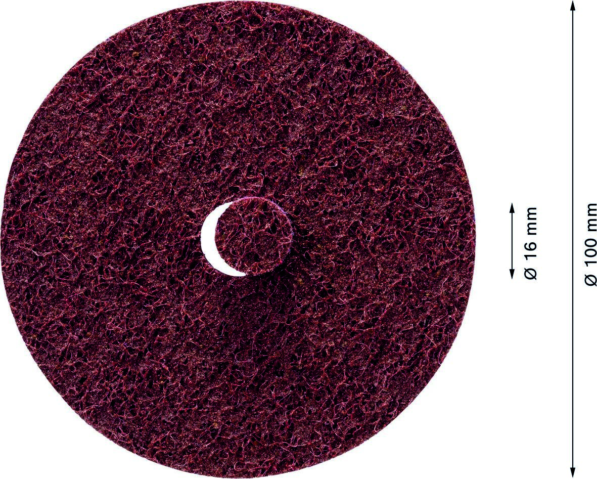 Bosch Professional Accesorios 2608901262 Expert N477 Disco SCM para amoladoras angulares 100 x 16 mm, medio, 25 piezas