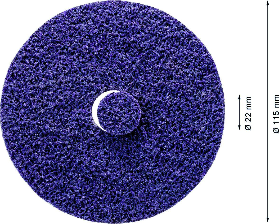 Bosch Professional Accesorios 2608901264 Expert N477 Disco SCM para amoladoras angulares 115 x 22 mm, extra grueso, 25 piezas