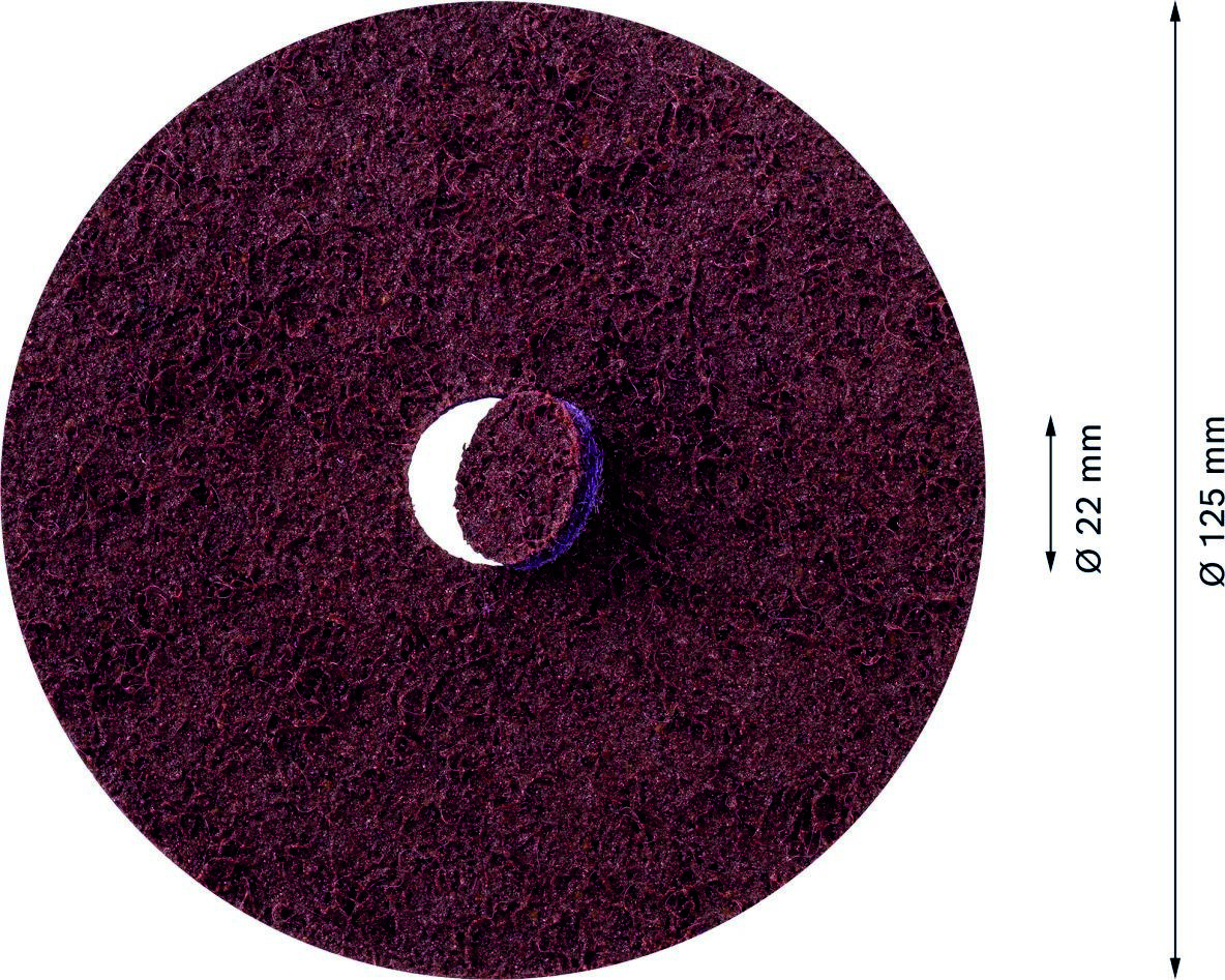 Bosch Professional Accesorios 2608901270 Expert N477 Disco SCM para amoladoras angulares 125 x 22 mm, medio, 25 piezas