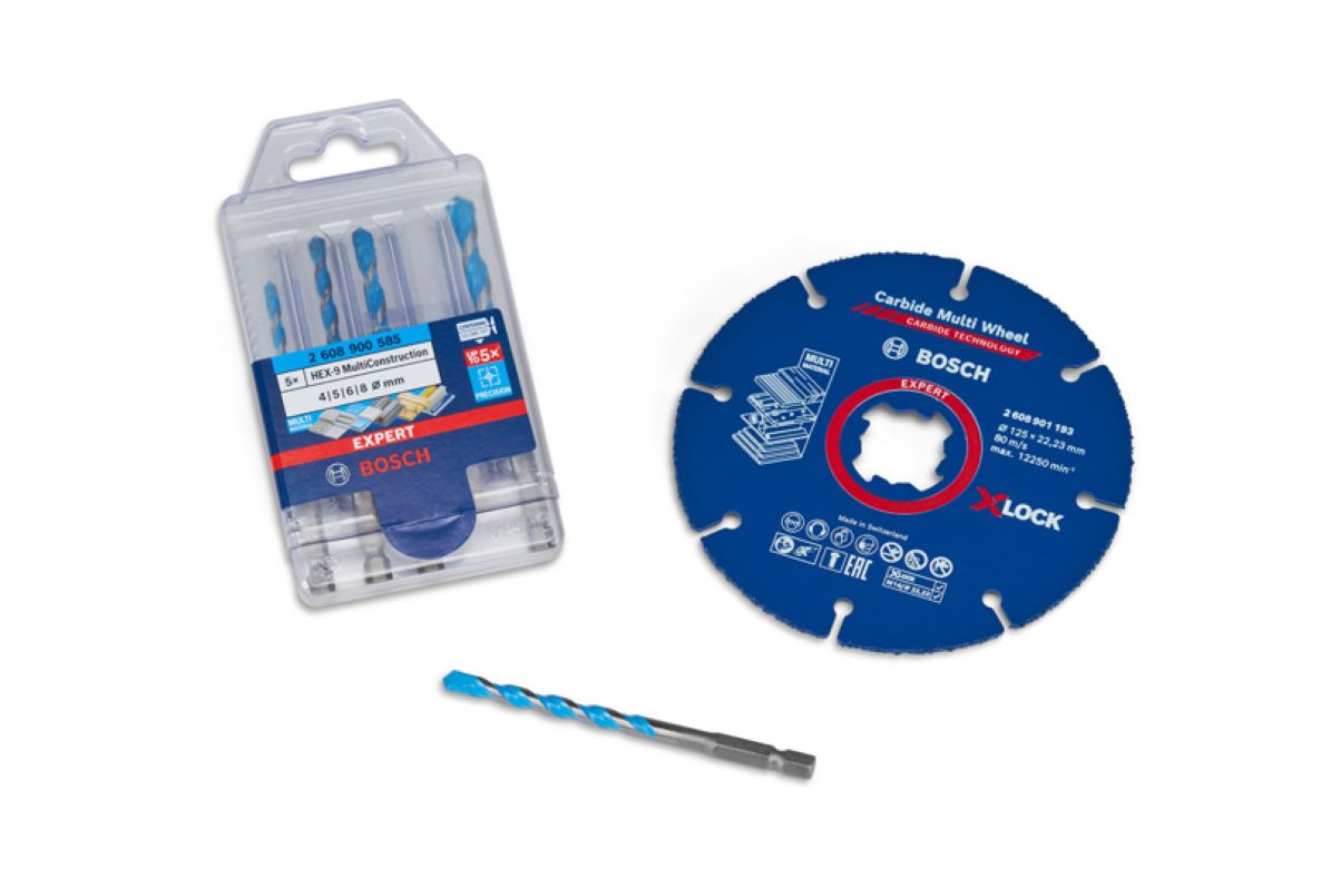 Bosch Professional Accesorios 061599765R Juego multimateriales