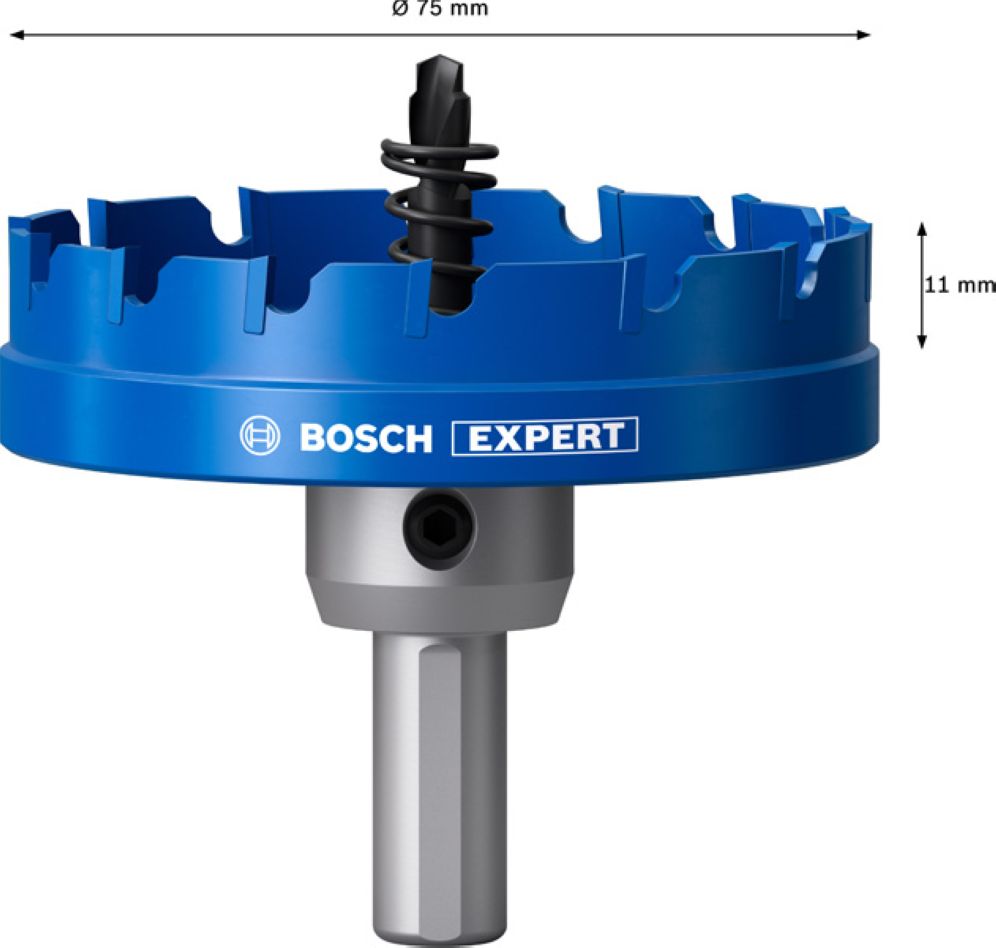 Bosch Professional Accesorios 2608901444 EXPERT Sierra para chapa 75 mm
