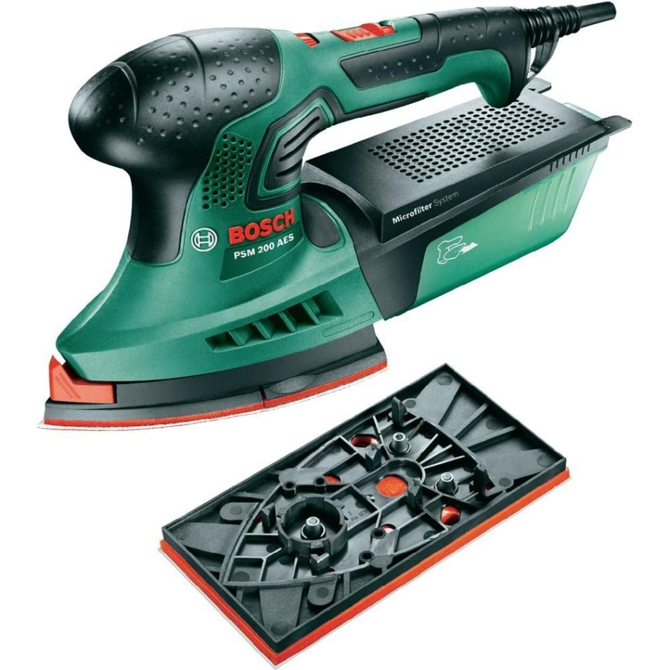 Bosch DIY 06033B6000 Lijadora PSM 200 AES plana/delta