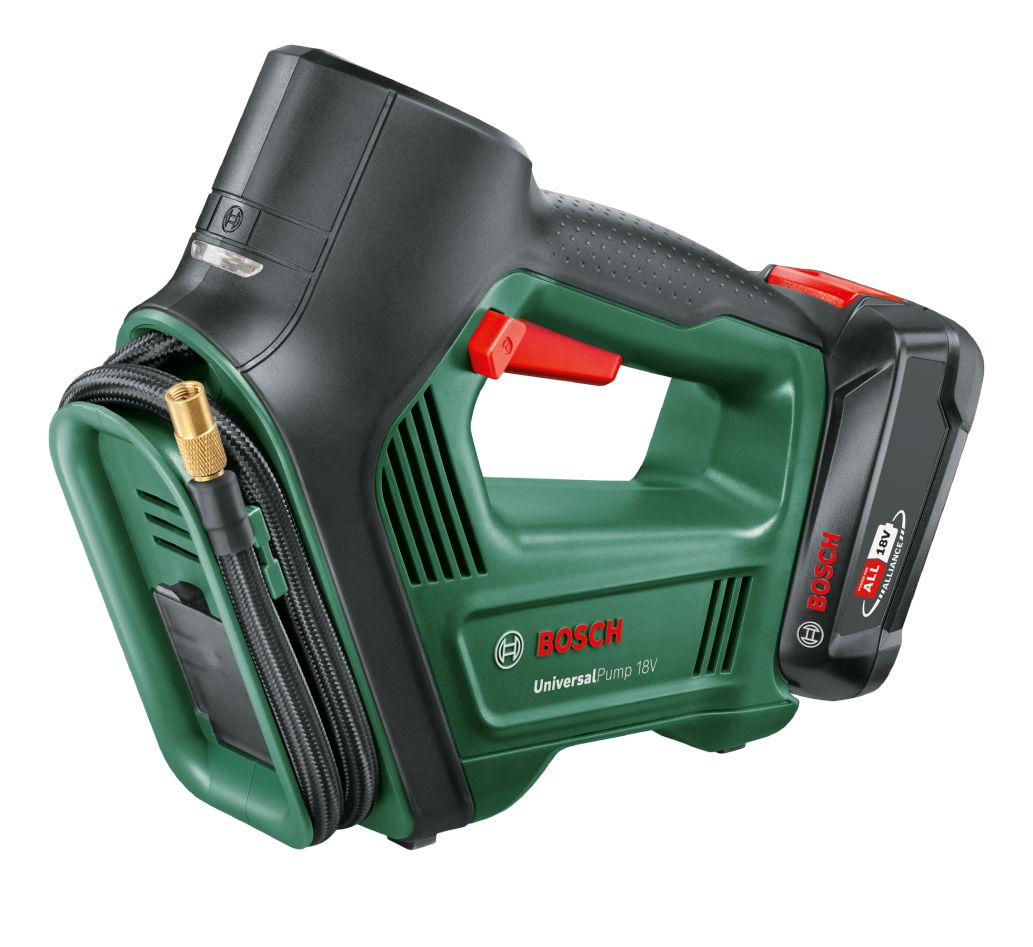 Bosch DIY 0603947101 UniversalPump 18V Bomba de batería 1x 2,0 Ah y cargador AL 18V-20 en caja