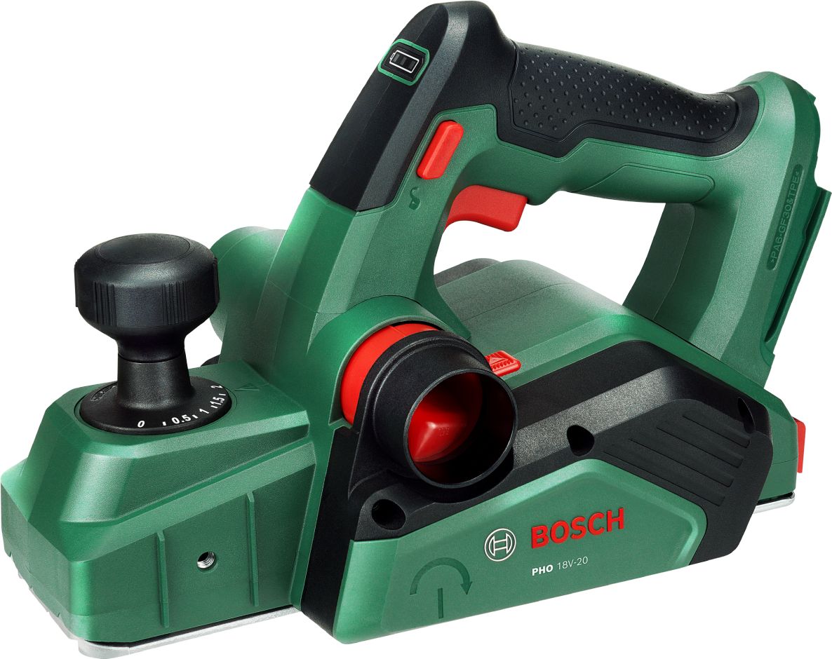 Bosch DIY 06032A4200 Cepillo sin cable PHO 18V-20 sin baterías ni cargador en caja