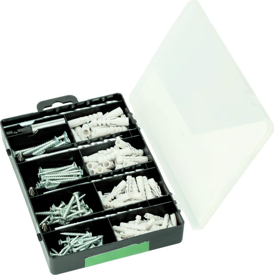 Bosch DIY Accesorios 2607019511 Juego de fijación de 173 piezas