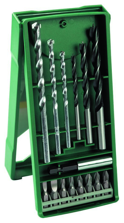 Bosch DIY Accesorios 2607019579 Juego de brocas de 15 piezas mini X-Line classic