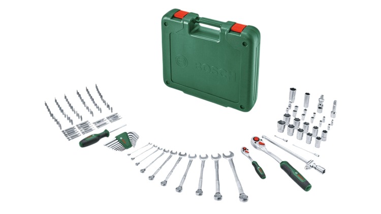 Bosch DIY Accesorios 1600A039J0 Juego avanzado 132 Juego de herramientas manuales 134 piezas