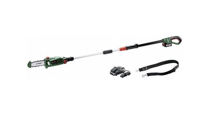 Bosch Jardín 06008B3100 UniversalChainPole Podadora de altura 18 Voltios 2,5 Ah li-ion