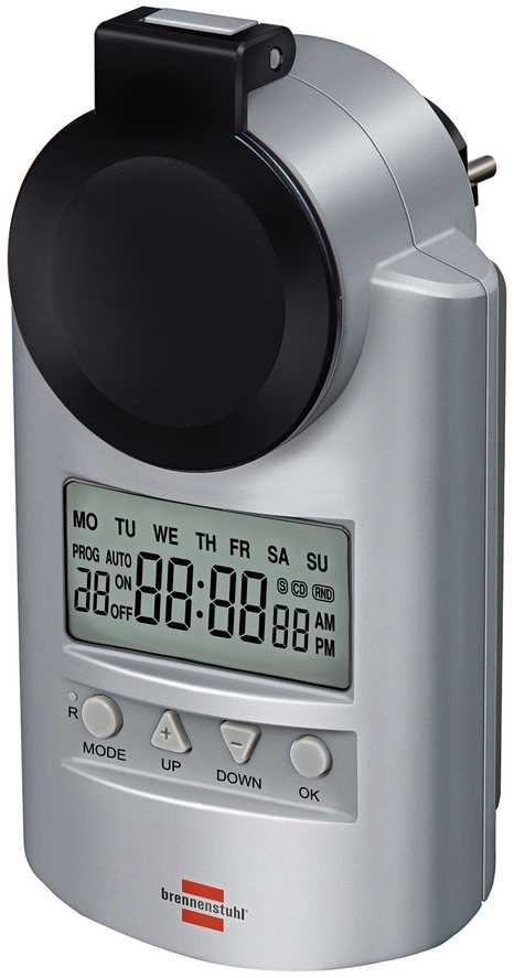 Brennenstuhl 1507490 Interruptor horario semanal Primera-Line DT IP44