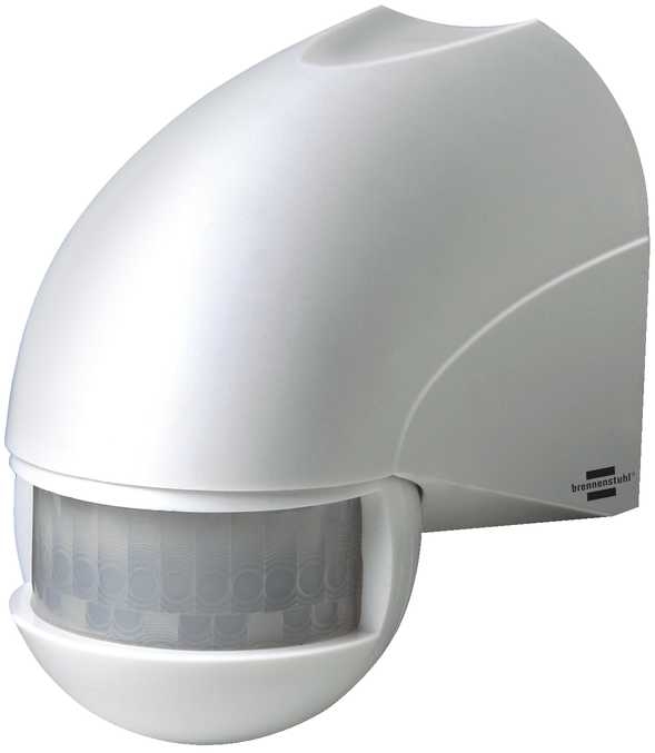 Brennenstuhl 1170900 Detector de movimiento por infrarrojos PIR 180 IP44 Blanco