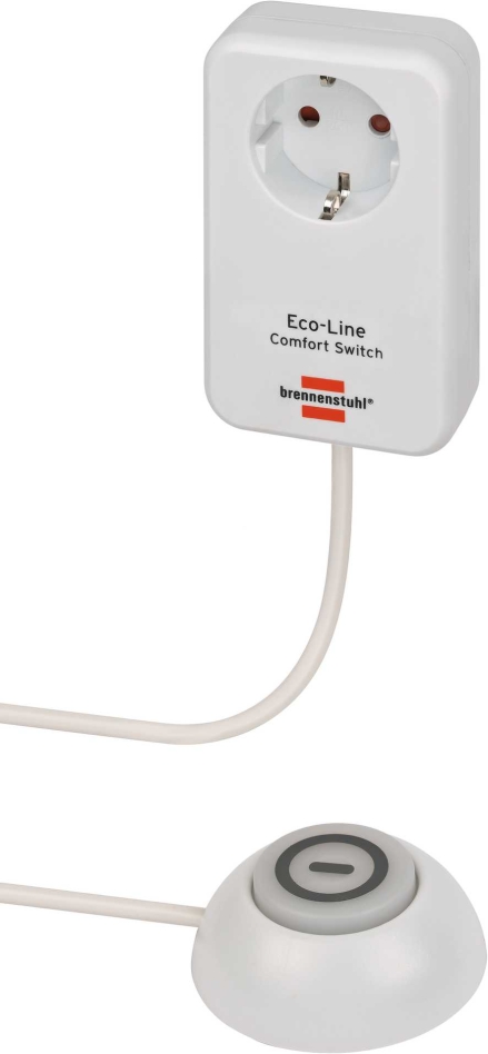 Brennenstuhl 1508220 Adaptador Eco-Line Comfort Switch EL CSA1 interruptor de pedal externo